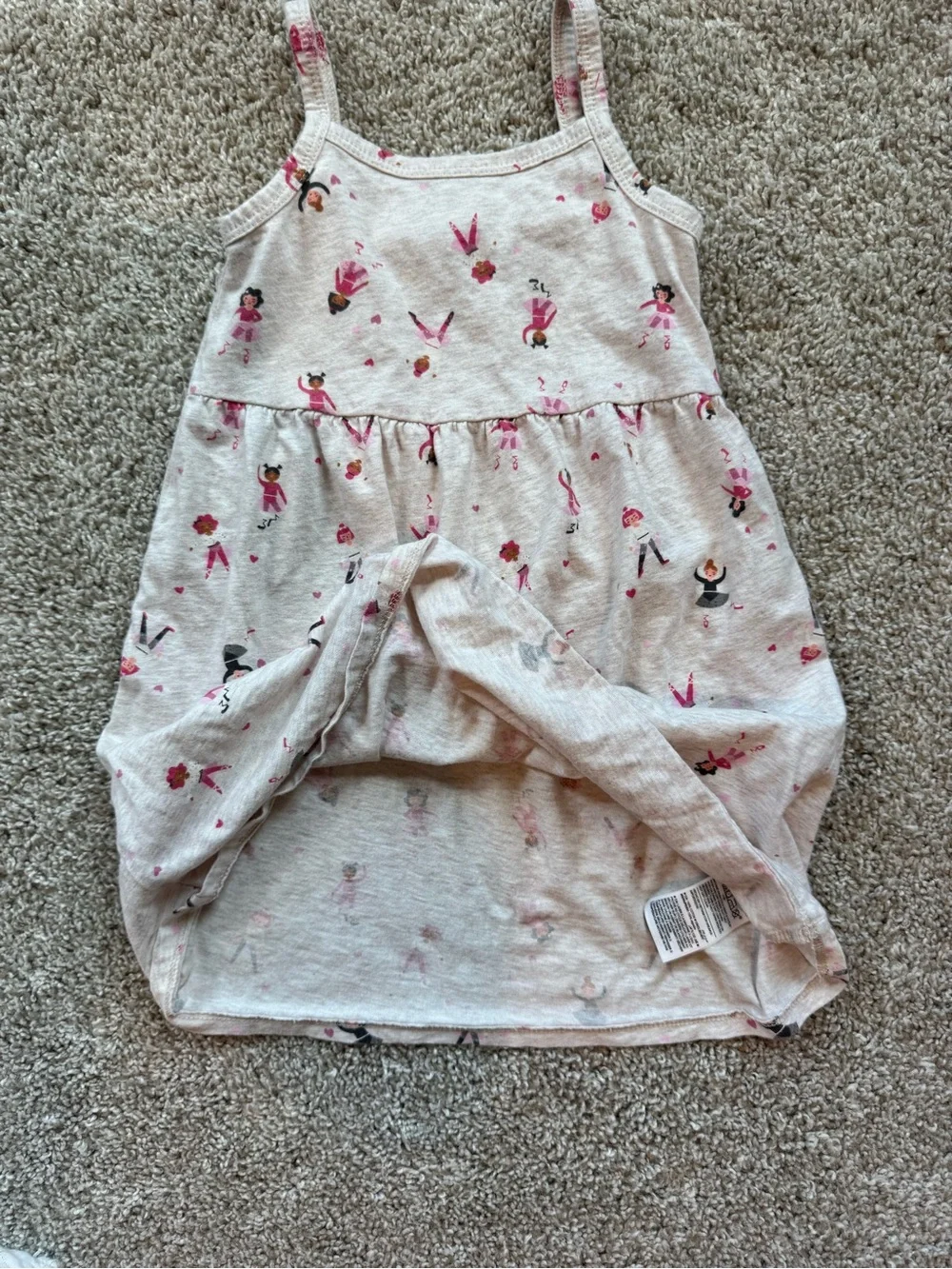 Old Navy Girls Fall Dress Bundle Lot 3T Plaid Ruffle Ballerina Print Sundress
